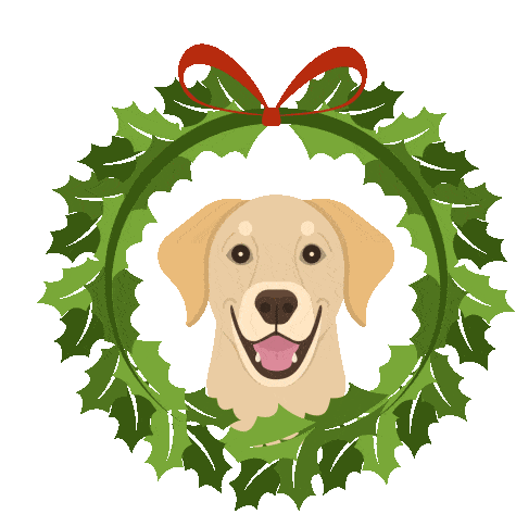 Taste Of The Wild Christmas Dog Sticker - Taste Of The Wild Christmas Dog Holidays Stickers