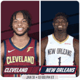 Cleveland Cavaliers Vs. New Orleans Pelicans Pre Game GIF - Nba Basketball Nba 2021 GIFs