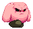 Super Buu Kirby Sticker - Super Buu Kirby Hyper Dbz Stickers