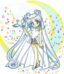 Chibi Sailor Cosmos GIF - Chibi Sailor Cosmos Sailor Moon GIFs