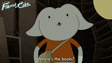 Where'S The Books Shermy GIF - Where'S The Books Shermy Adventure Time Fionna And Cake GIFs