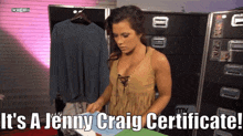 Michelle Mccool Jenny Craig GIF - Michelle Mccool Jenny Craig Its A Jenny Craig Cetificate GIFs
