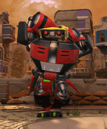 E-123 Omega Dance Sonic Forces Silly Hip Sway GIF - E-123 Omega Dance Sonic Forces Silly Hip Sway GIFs