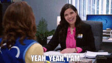 Superstore Amy Sosa GIF - Superstore Amy Sosa Yeah Yeah I Am GIFs