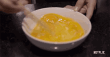 Eggs Stirring Eggs GIF - Eggs Stirring Eggs Chopsticks GIFs