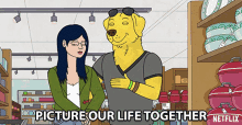 Picture Our Life Together Mr Peanutbutter GIF - Picture Our Life Together Mr Peanutbutter Paul F Tompkins GIFs