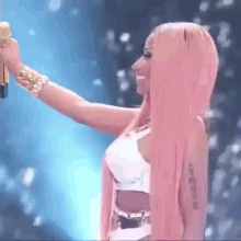 Nicki Minaj James Harden GIF - Nicki Minaj James Harden Reaction GIFs
