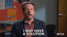 I May Have A Solution Solution GIF - I May Have A Solution Solution I Have An Idea GIFs