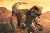 a picture of a dinosaur with pixverse.ai on the bottom right