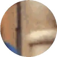 a blurred image of a circle with a few lines on it