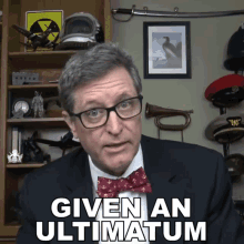 Given An Ultimatum Lance Geiger GIF - Given An Ultimatum Lance Geiger The History Guy GIFs