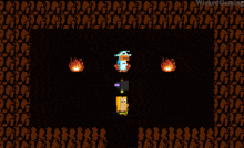 a video game screen says it 's dangerous to go alone