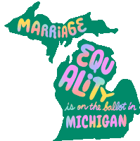 Michigan Election On The Ballot Sticker - Michigan Election On The Ballot Marriage Stickers