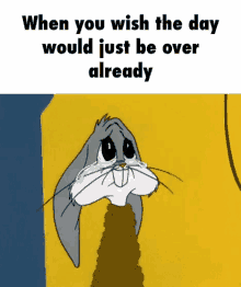Sad When You Wish The Day Would Just Be Over Already GIF