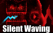 a game called silent waving is being played on a computer