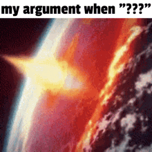 my my argument my argument when argument when