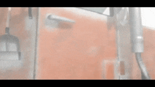 a blurred image of a device that looks like a phone