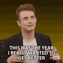 This Was The Year I Really Wanted To Get Better James Kennedy GIF - This Was The Year I Really Wanted To Get Better James Kennedy Vanderpump Rules GIFs