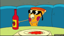 Lunch Pizza Steve GIF - Lunch Pizza Steve Uncle Grandpa GIFs