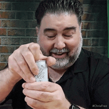 Opening A Can Of Soda Chris Frezza GIF - Opening A Can Of Soda Chris Frezza Opening A Coke Can GIFs