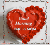 Good Morning Heart GIF - Good Morning Heart Red Rose GIFs