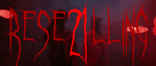 a red background with the words rest of 2 killing