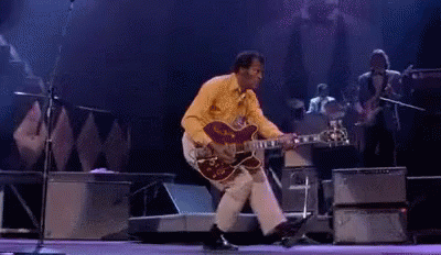 Chuck Berry GIF - Chuck Berry Guitar Dancing - Discover ...
