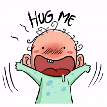 baby cute adorable funny hug me