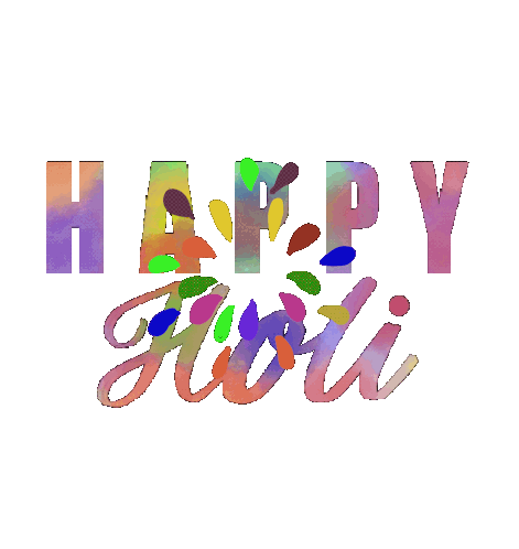 Happy Holi Festival Of Colors Sticker - Happy Holi Festival Of Colors Celebration Stickers