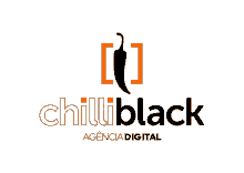 a logo for chilliblack agenzia digital with a pepper on it