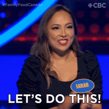 Let'S Do This Family Feud Canada GIF - Let'S Do This Family Feud Canada I'M Ready GIFs
