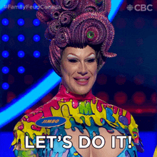 Let'S Do It Family Feud Canada GIF - Let'S Do It Family Feud Canada I'M Down GIFs