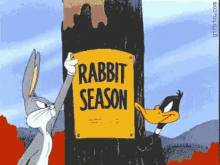 Duck Season Rabbit Season GIF - Duck Season Rabbit Season Meme GIFs