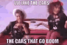 Cars With The Boom Ltrimm GIF - Cars With The Boom Ltrimm We Like The Cars GIFs