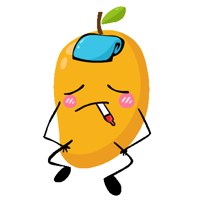 Mango Fruit Sticker
