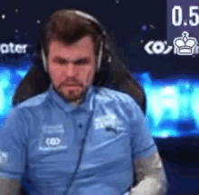 Magnus Carlsen Reaction GIF - Magnus Carlsen Reaction Blunder GIFs