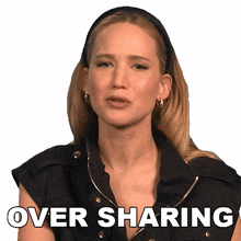 over sharing maddie jennifer lawrence too much information tmi