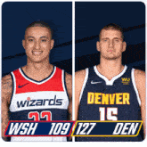 Washington Wizards (109) Vs. Denver Nuggets (127) Post Game GIF - Nba Basketball Nba 2021 GIFs