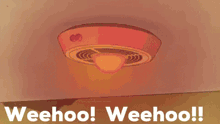 a cartoon drawing of a house with the words weehoo