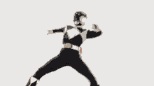 Power Ranger Black GIF - Power Ranger Black Pose GIFs