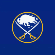 brett murray is wearing a blue jersey and holding a stick