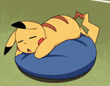 Pikachu Sleep GIF - Pikachu Sleep GIFs