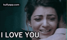 I Love You.Gif GIF - I Love You Kajal Agarwal Unhappy GIFs
