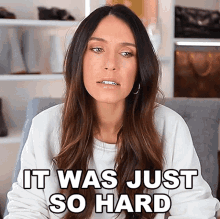 It Was Just So Hard Shea Whitney GIF - It Was Just So Hard Shea Whitney Its Difficult GIFs