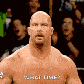 Stone Cold Steve Austin What Time Is It GIF - Stone Cold Steve Austin What Time Is It Cant Hear Clock GIFs