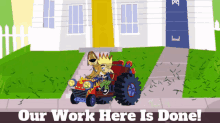 Johnny Test Our Work Here Is Done GIF - Johnny Test Our Work Here Is Done Our Work Is Finished GIFs
