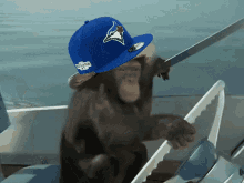 Fake Jays Monkey Toronto Blue Jays GIF - Fake Jays Monkey Toronto Blue Jays Jays Monkey GIFs