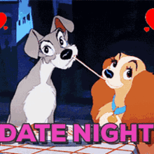 Date Night Dog GIF - Date Night Dog Spaghetti GIFs
