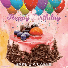 happy birthday birthday cake