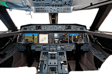 plain cockpit